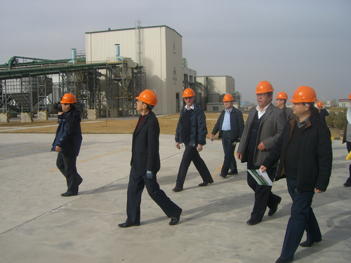 國家農(nóng)業(yè)部、財政部以及甘肅省農(nóng)業(yè)廳、財政廳等領(lǐng)導(dǎo)到公司考察調(diào)研